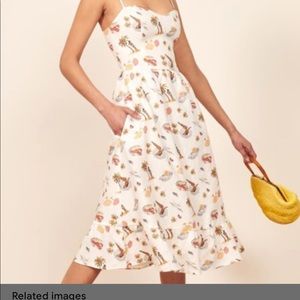 Reformation linen Eileen dress